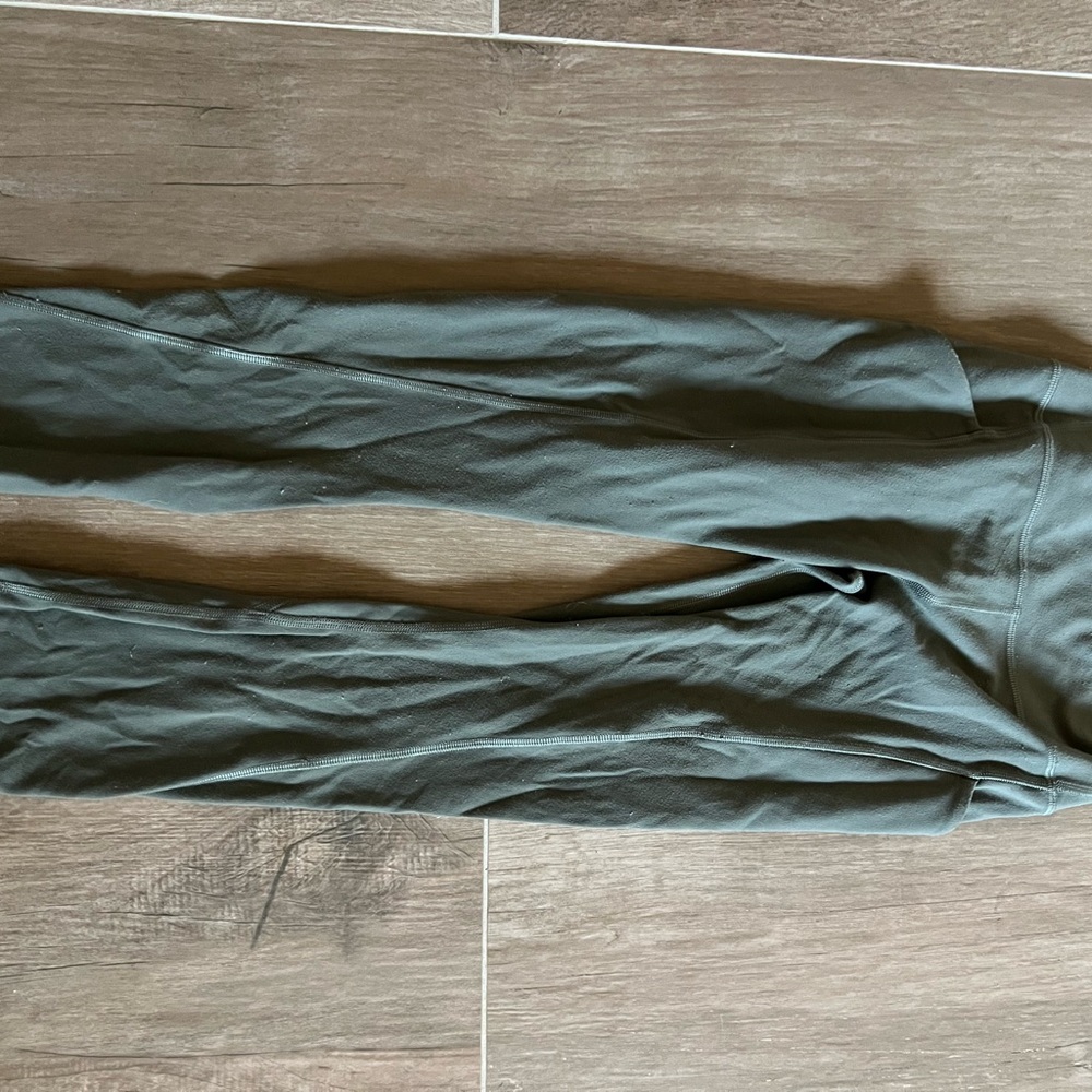 Kids Green Lululemon Leggings